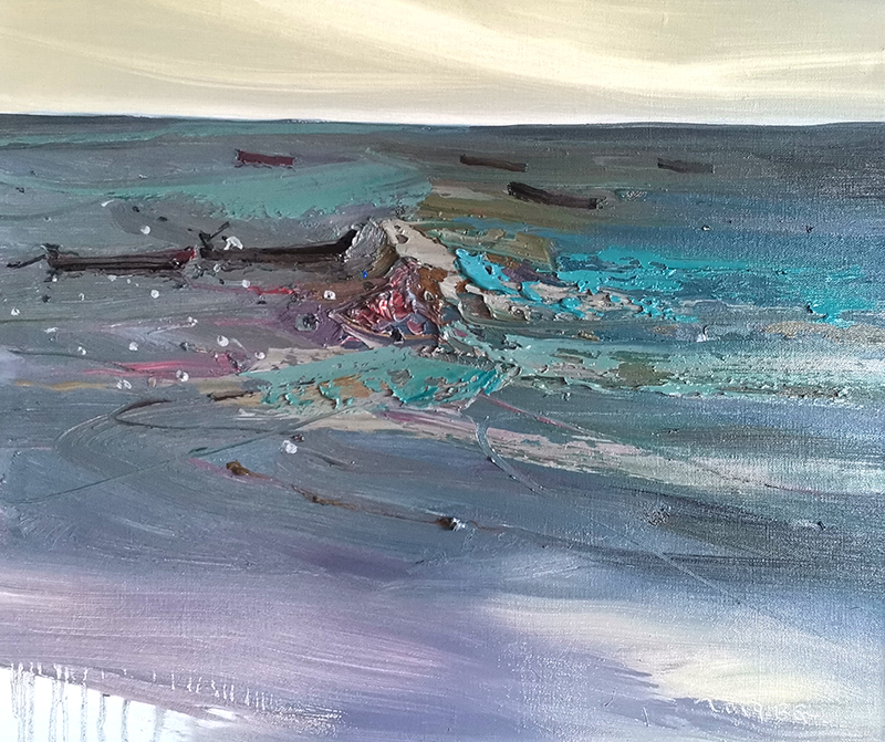 23.詹保国 《那香海》 50×60cm 2019年 山东大学威海艺术学院副教授、硕导 中国美术家协会会员.jpg